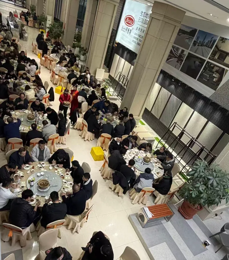 Успіх річного бенкету Beata Ceramics | Дохід перевищив 400 мільйонів юанів до Нового року, нові продукти дебютують на Xiamen INT'L Stone Fair